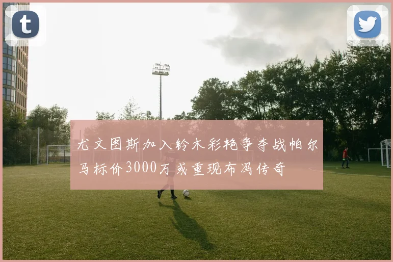尤文图斯加入铃木彩艳争夺战帕尔马标价3000万或重现布冯传奇